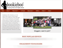 Tablet Screenshot of bookieboo.com